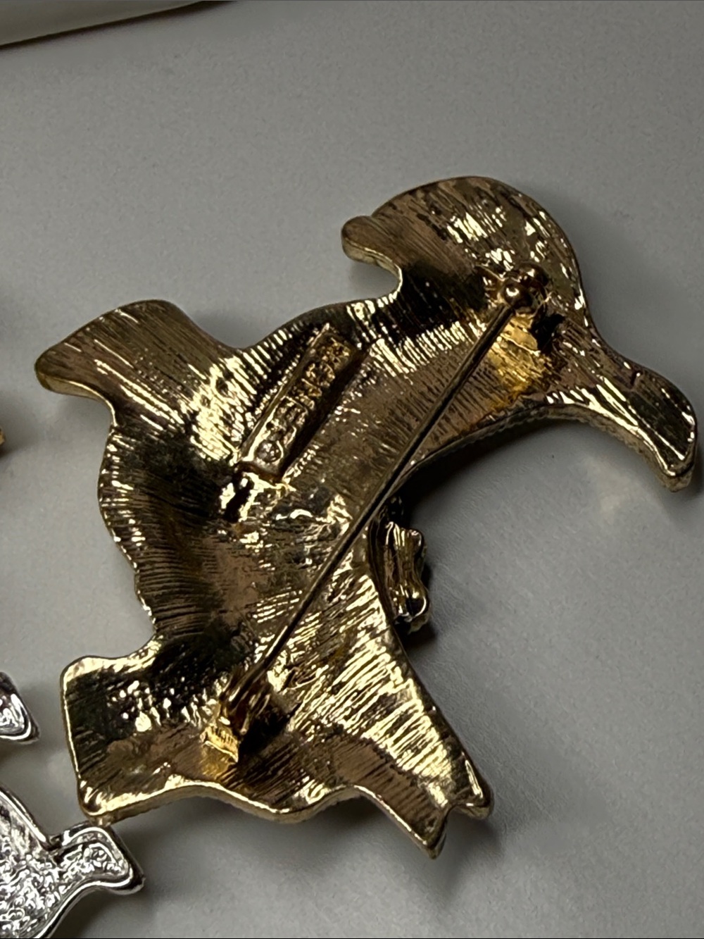 Vintage exceptionally adorable Scottie dog pin brooch Lot Scotty doggies pups - Picture 10 of 12